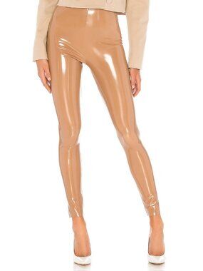 Commando Patent Leggings in Cocoa